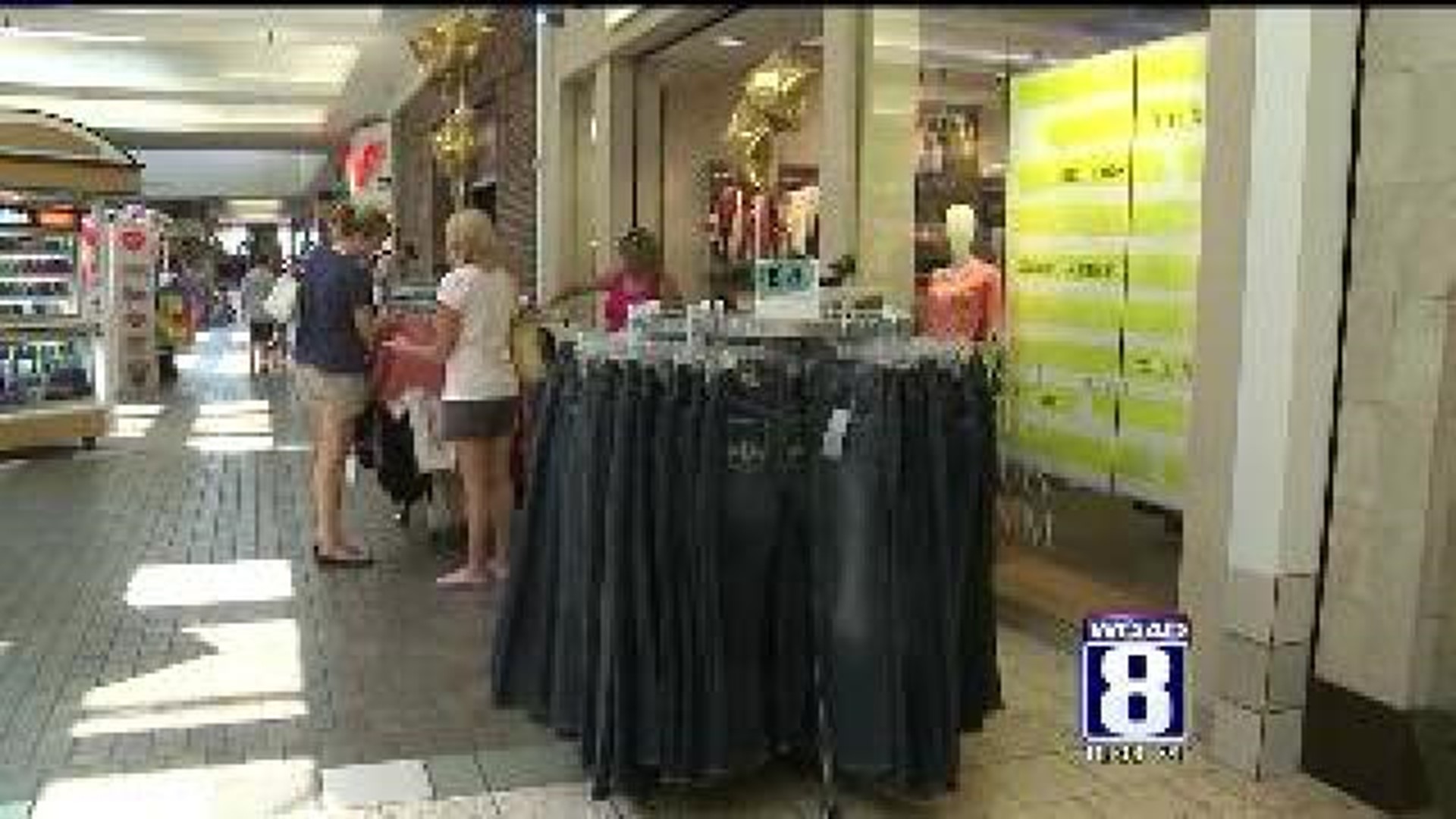 Shoppers get a break from taxes