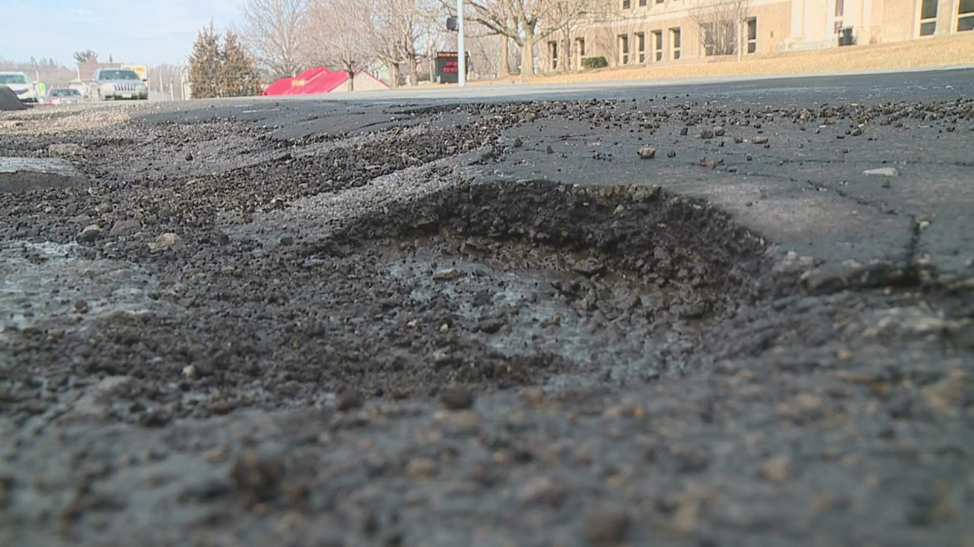 If you see recently-filled potholes reappearing, you're not alone. It all comes down to timing, and Davenport says a more permanent solution will be here soon.