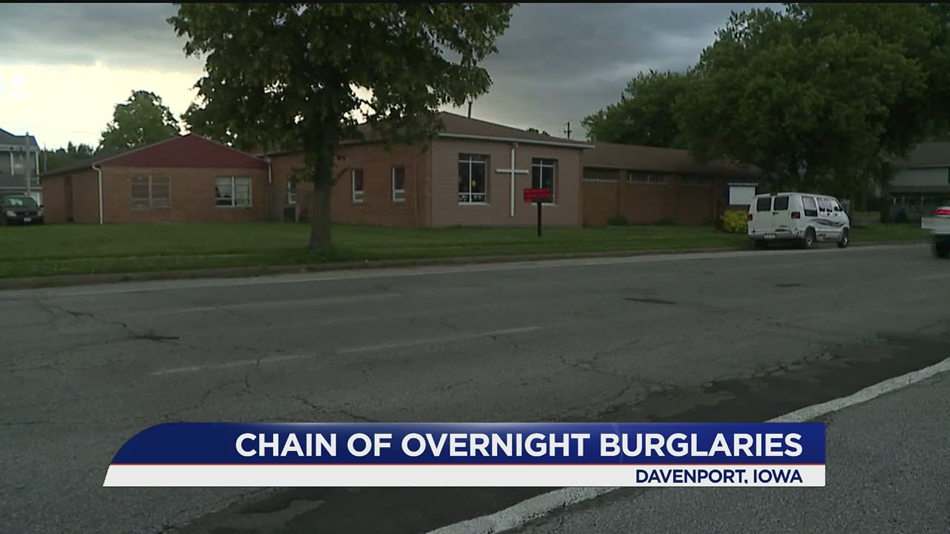 At least four West Davenport businesses broken into over the weekend.