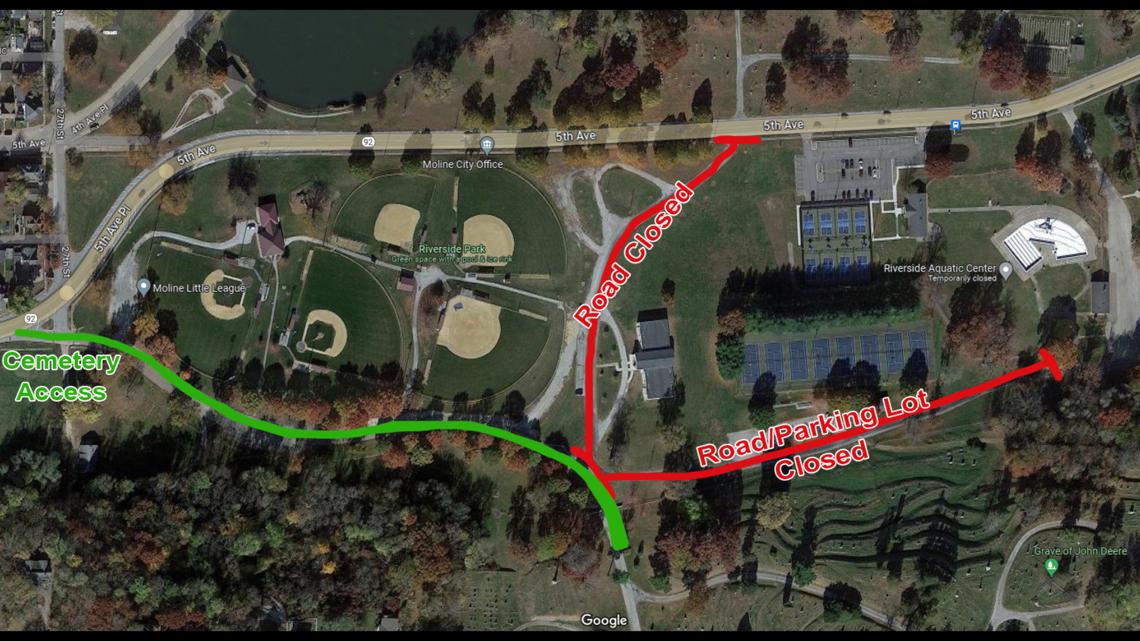 Road Closures To Begin At Riverside Park | Wqad.com