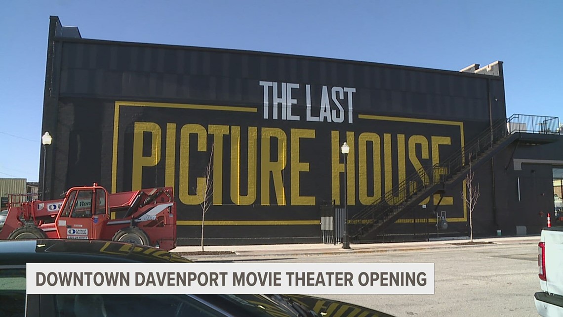New movie theater opening in downtown Davenport this week
