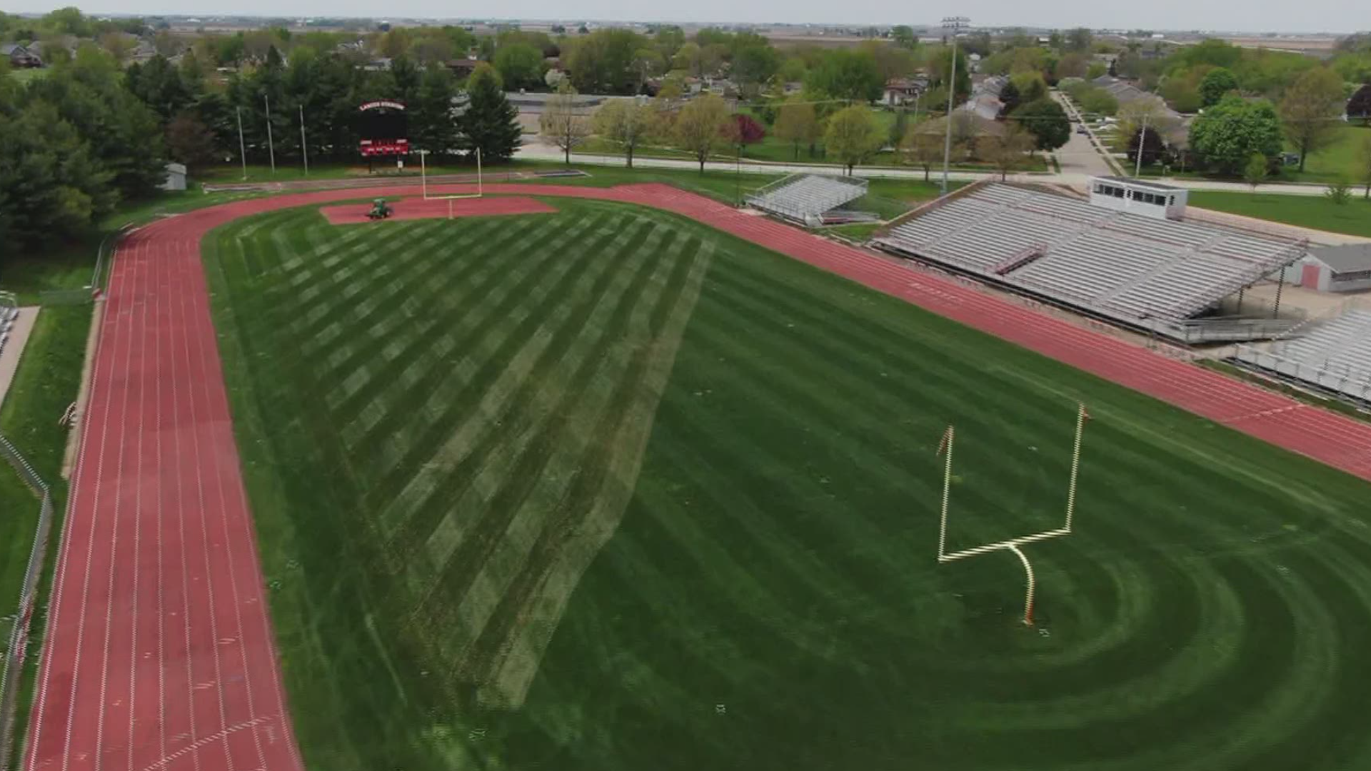 Lancer Stadium is known for its plush grass and rowdy student section.