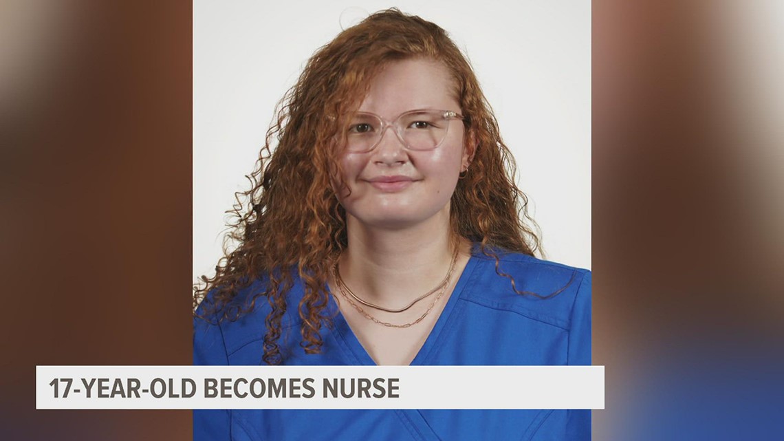 17-year-old to become registered nurse after graduating from Carl Sandburg College