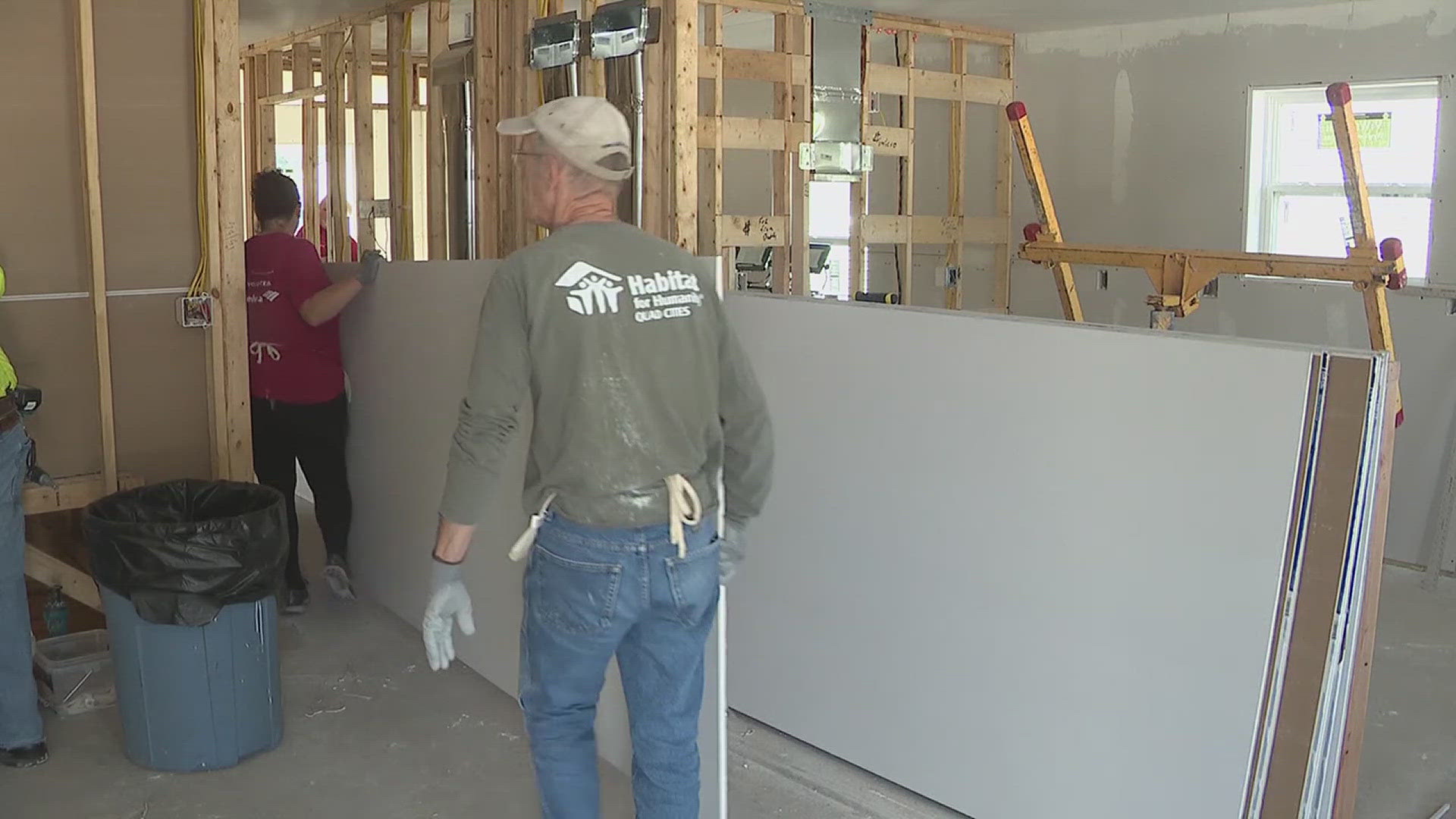 The project is the 139th home of the year for Habitat for Humanity Quad Cities.