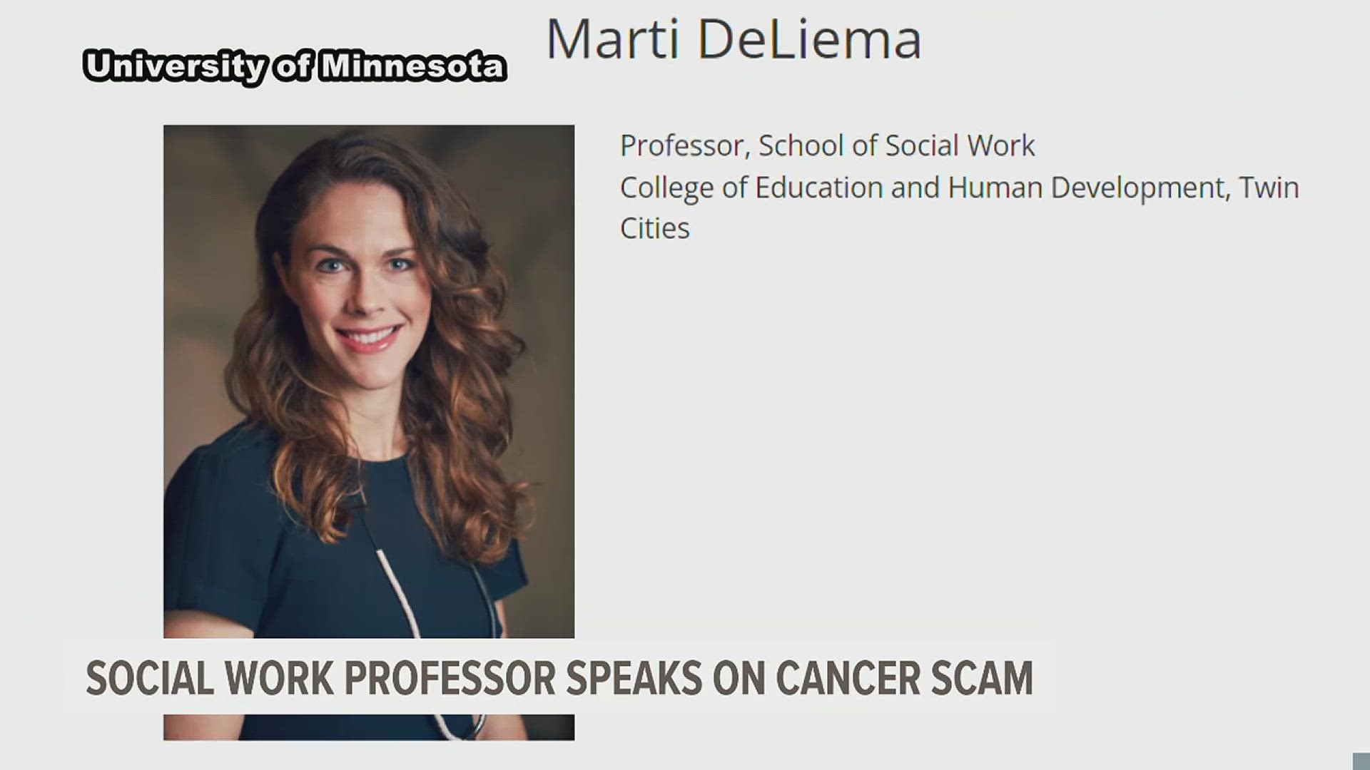 Dr. Marti DeLiema spoke with News 8 about Maddie Russo and what the motivation behind the alleged scam may have been.