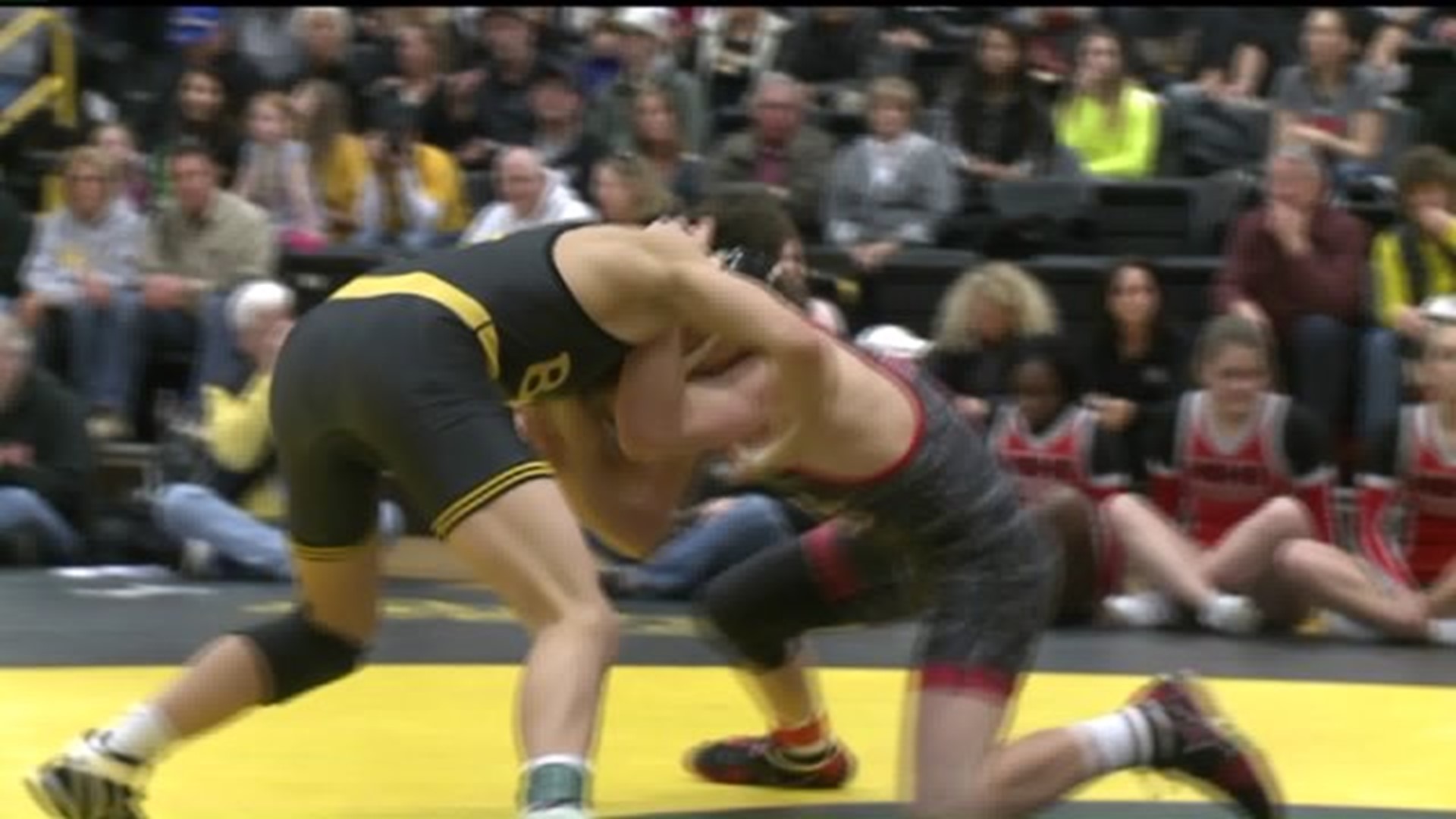 Iowa high school wrestlers punch ticket to state
