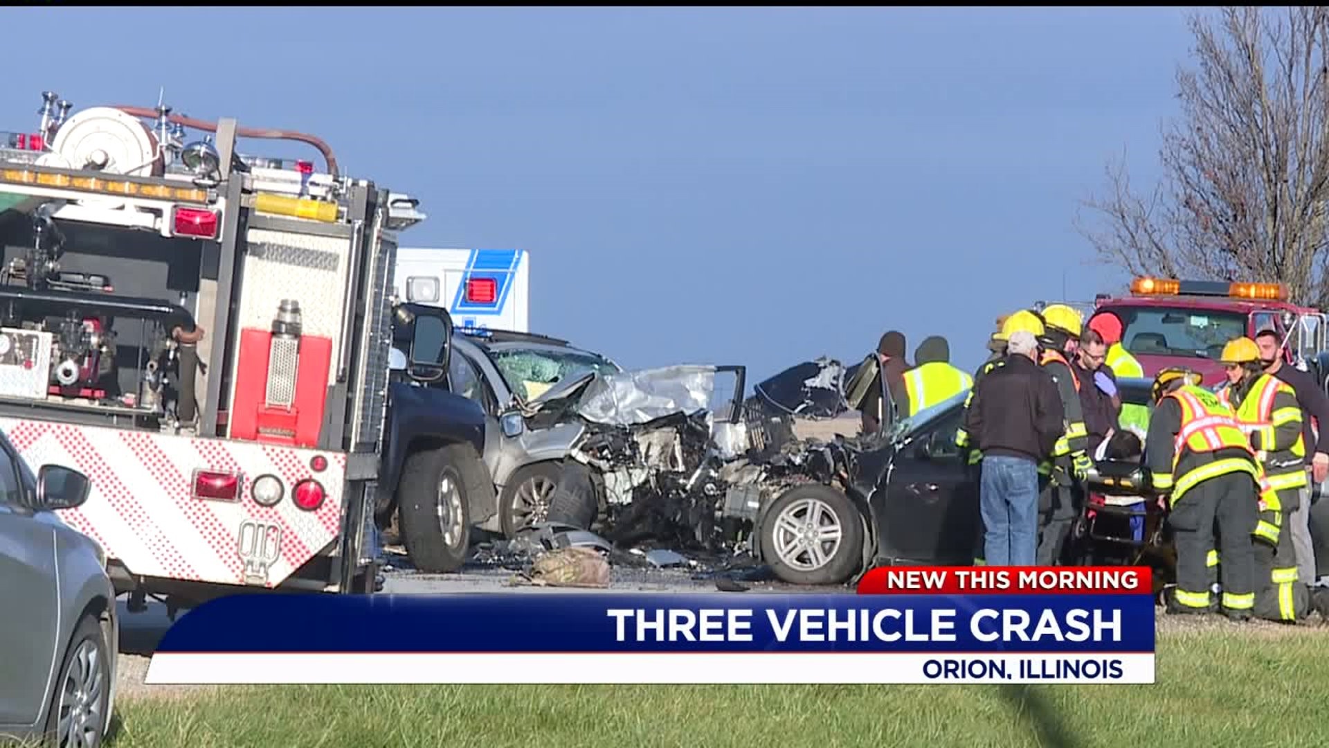Multi-car crash on Highway 150