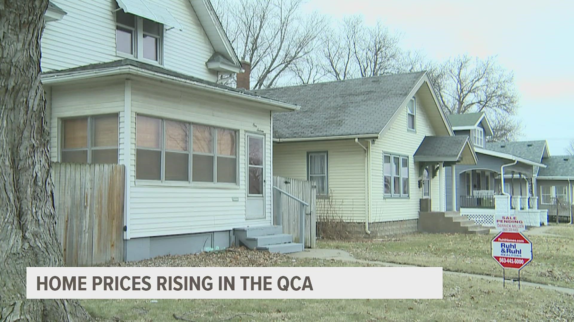 Home prices in the U.S. are expected to fall nearly 5%, despite high interest rates, but local experts say that’s not the case in the Quad Cities.
