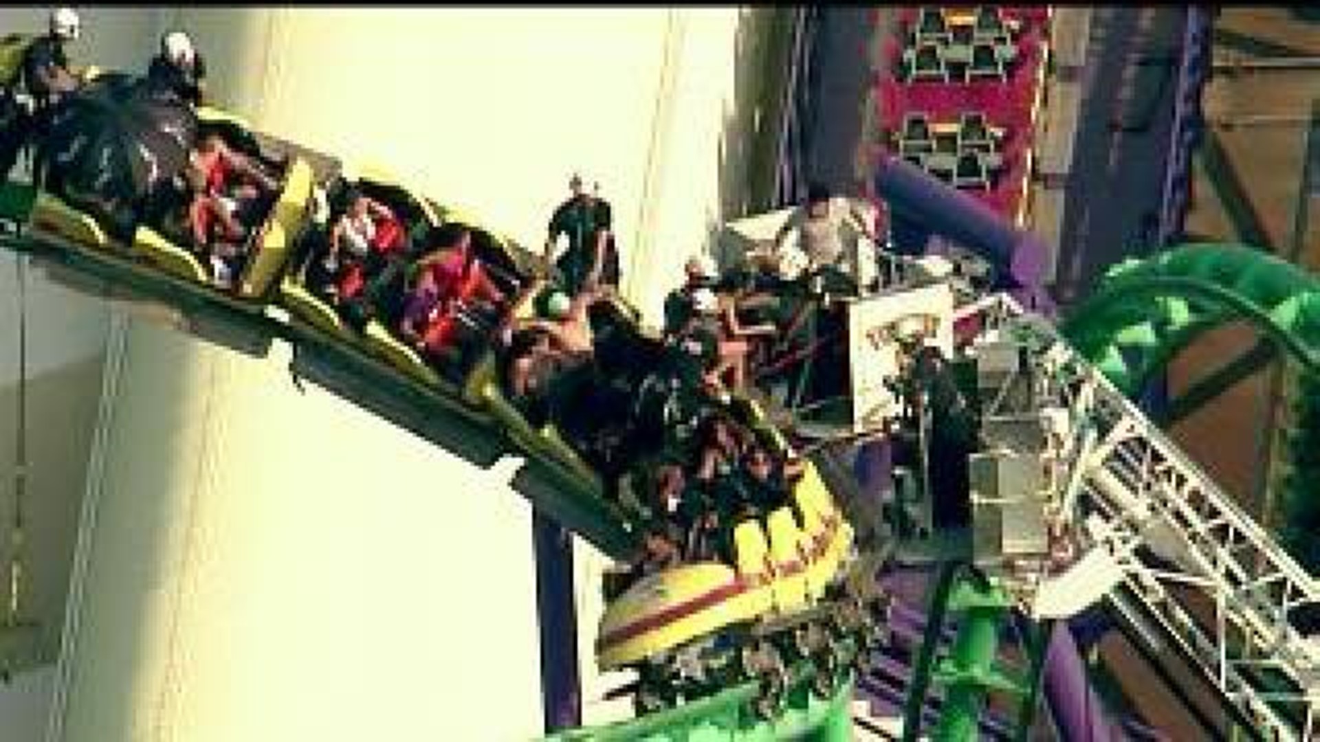 Stranded Six Flags Roller Coaster