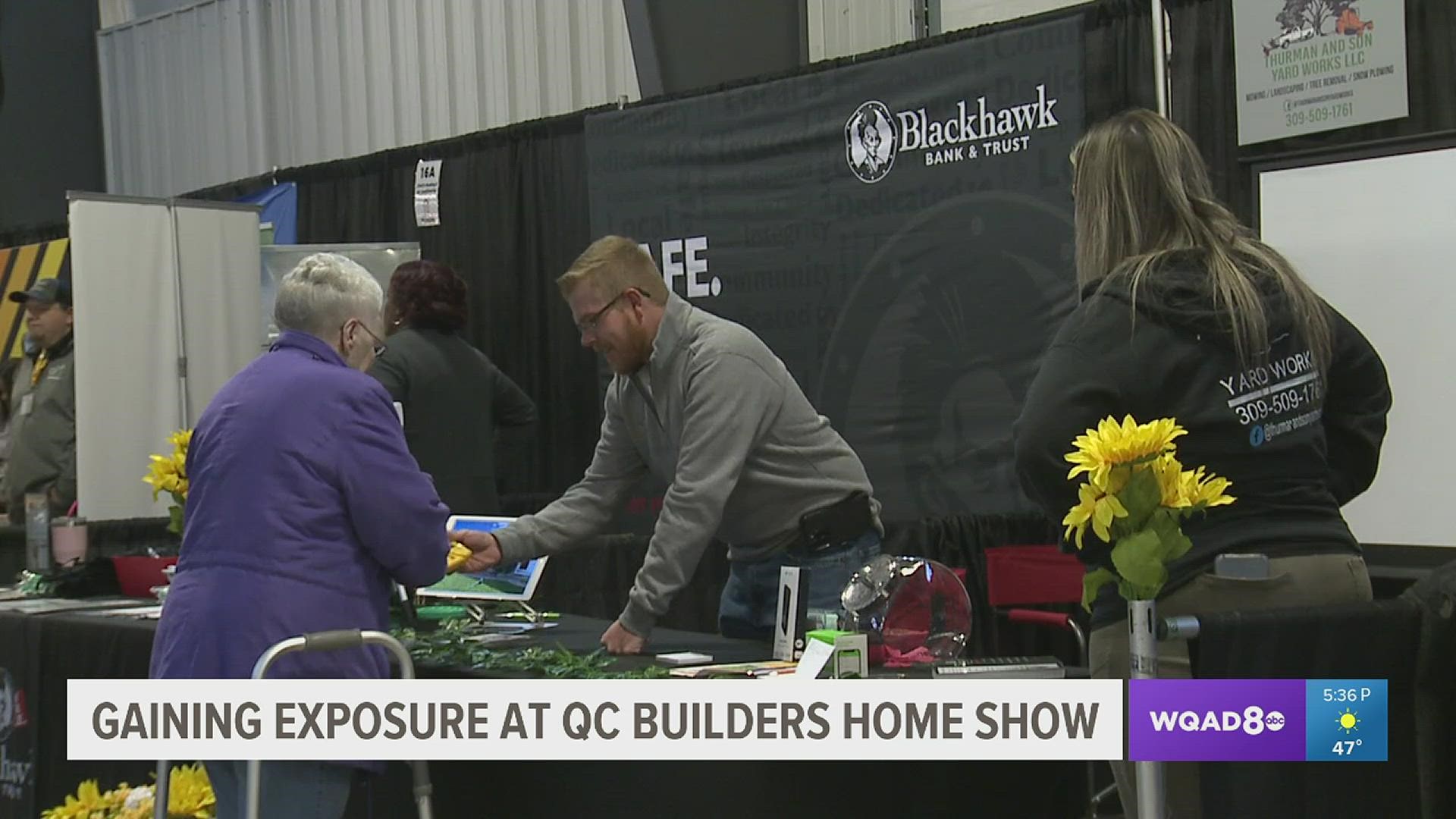 The Home Show featured more than 120 vendors, more than half of whom were small business.