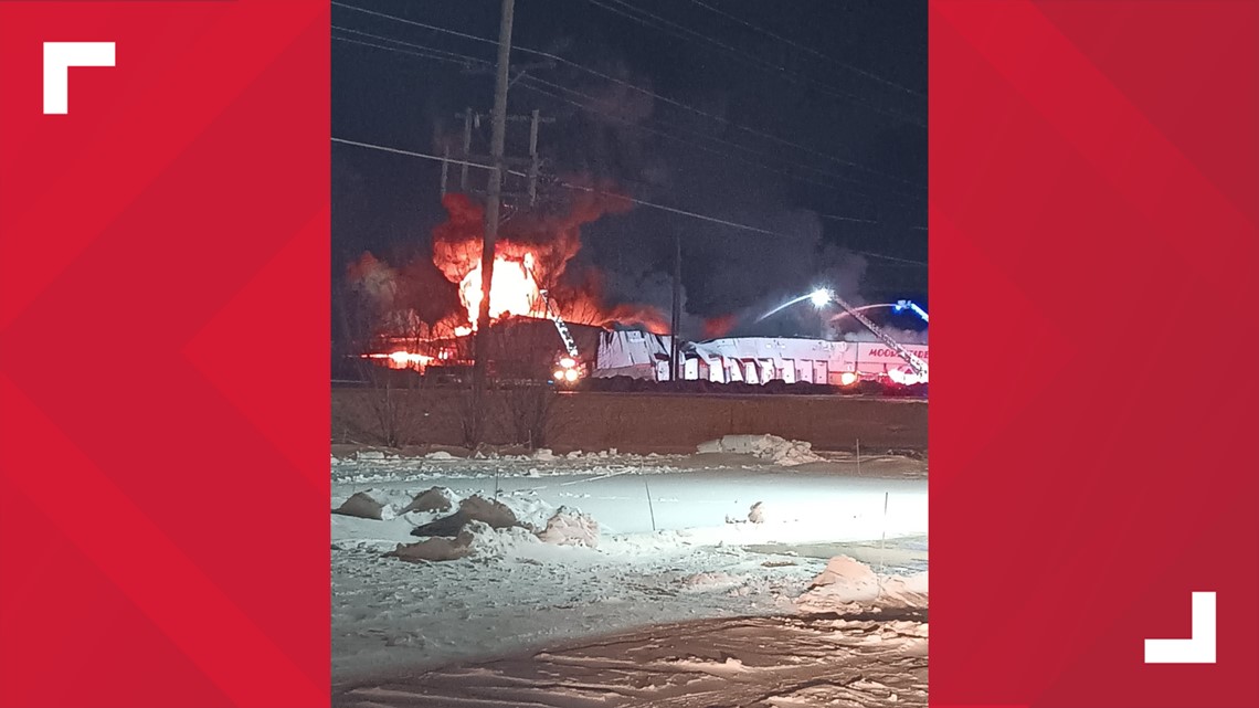 Rock Falls business on fire this morning - Vimarsana News