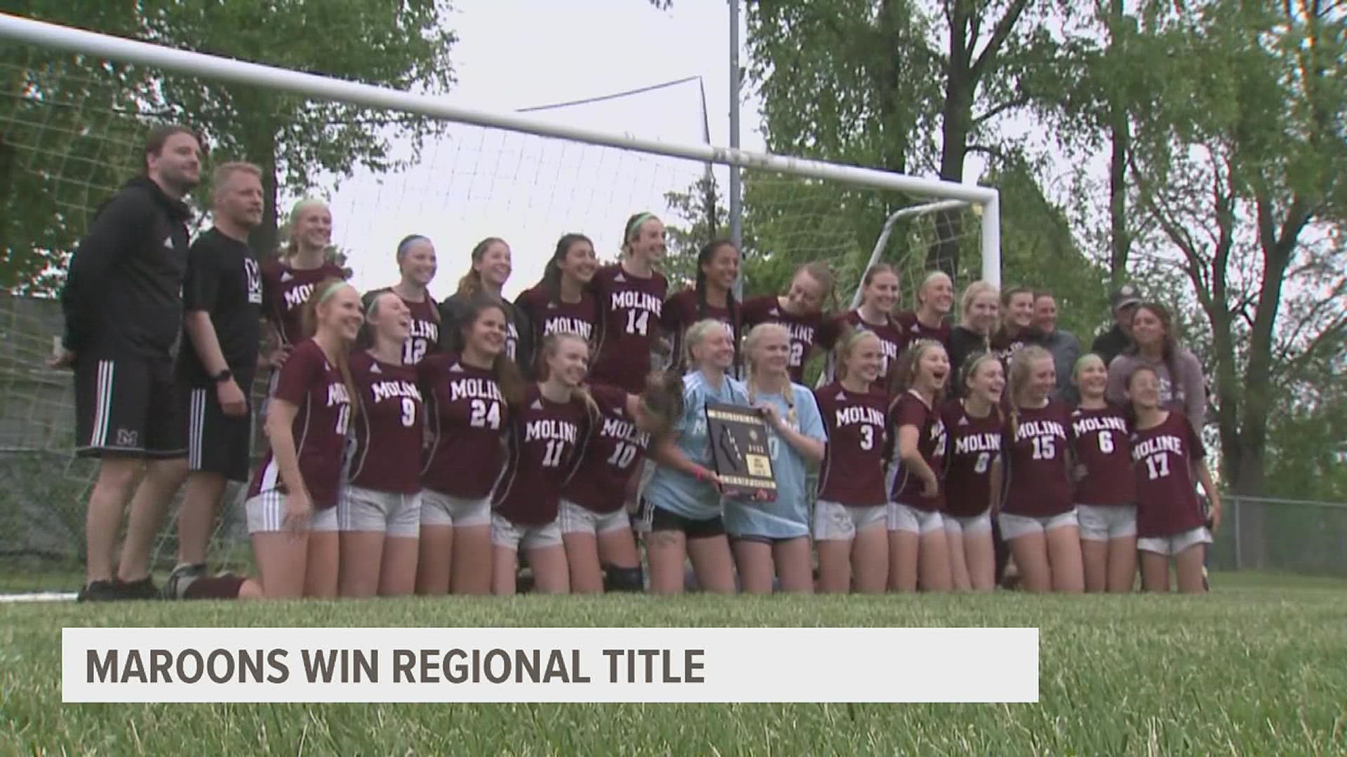 The Maroons hung on to win their first 3A Regional Title in eight years following another shutout win on Friday.