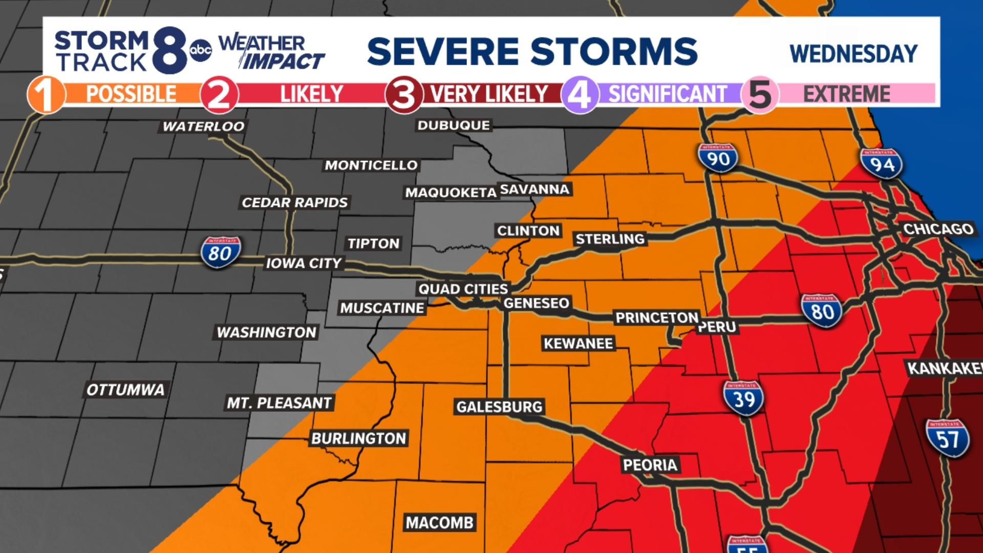 Quad Cities faces severe storms risk mid-June | wqad.com