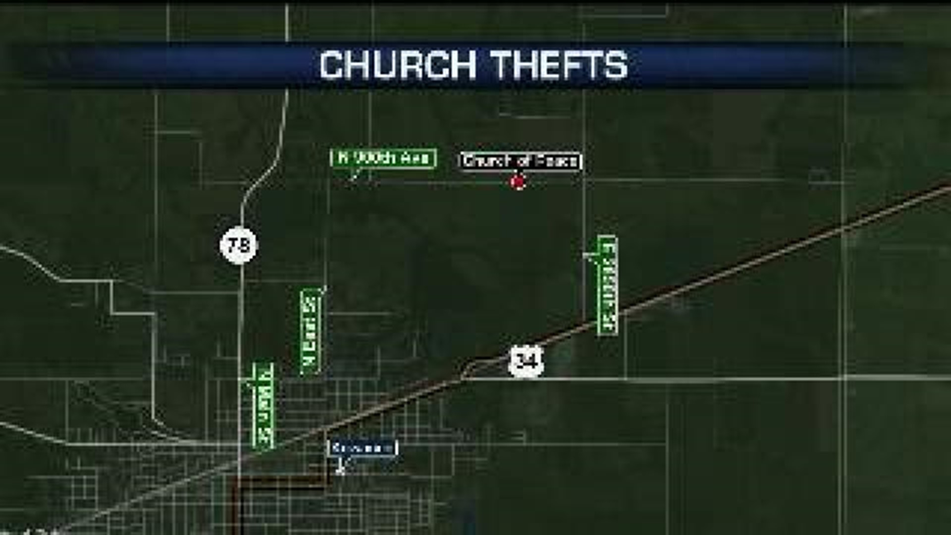 Kewanee church reports thefts