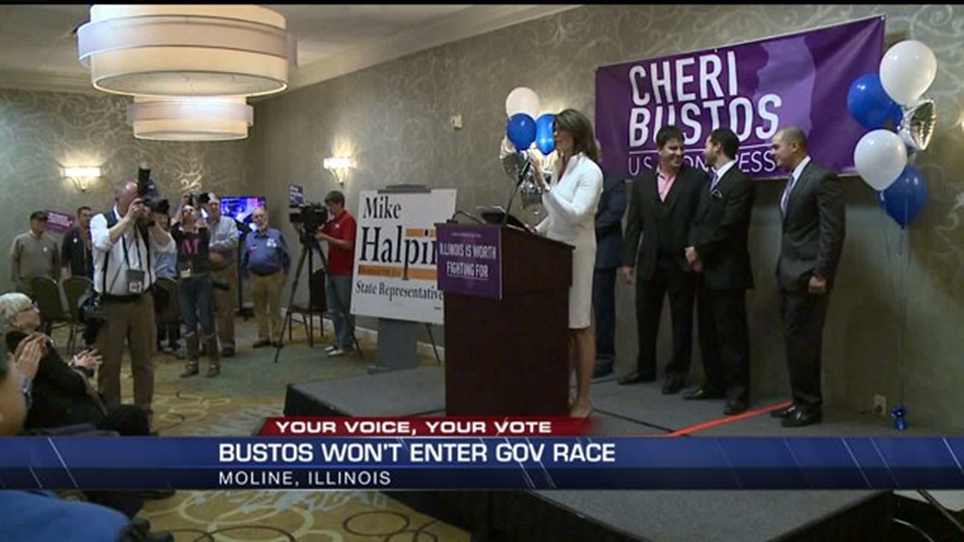 Cheri Bustos will not run for Illinois governor