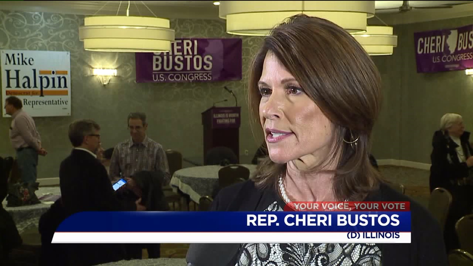 Cheri Bustos is re-elected