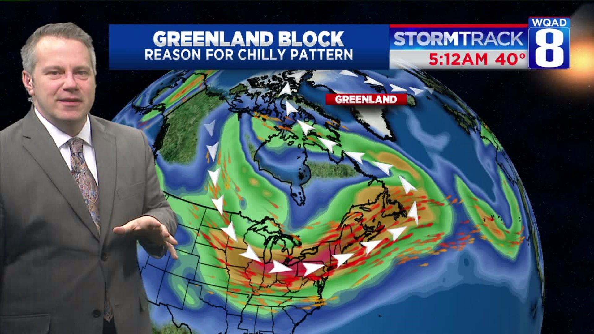 Pattern looks cold and rainy for Easter Weekend
