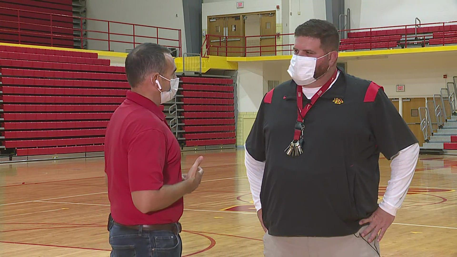 News 8's Matt Randazzo talks with Rock Island head football coach Ben Hammer ahead of a Week 7 matchup against Sterling.