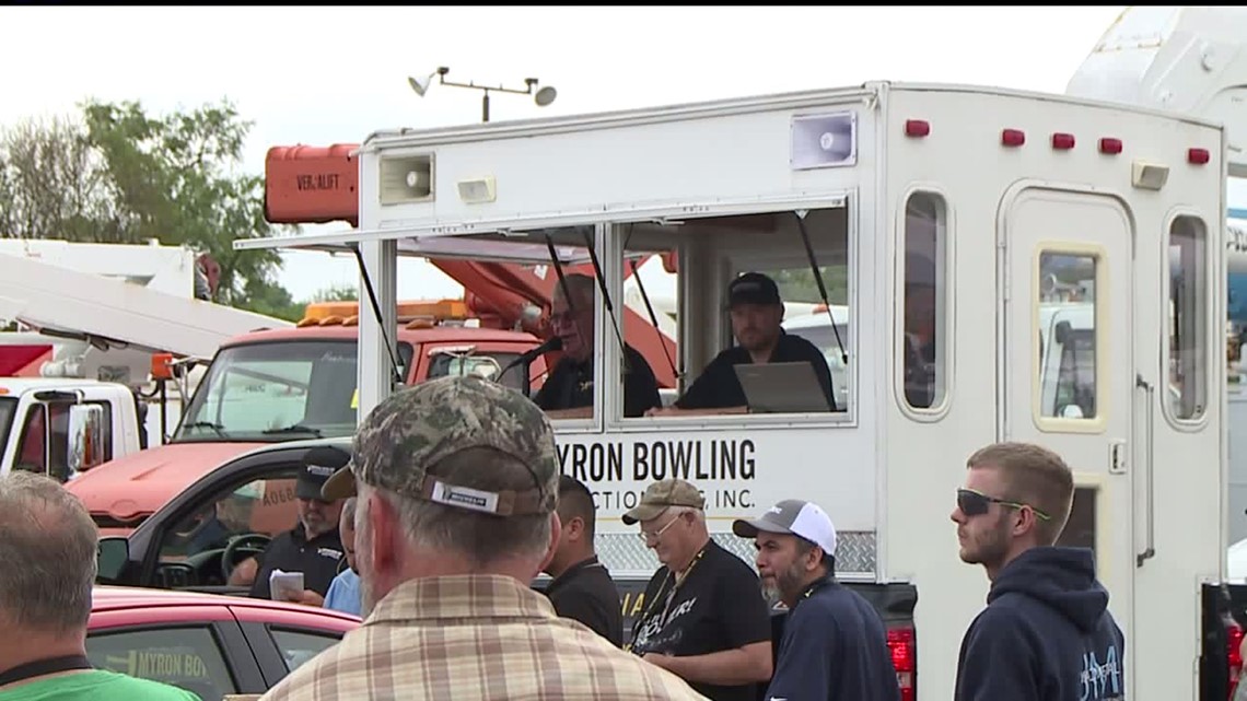 Trucks From I-80 Equipment Sold At Auction In Colona 