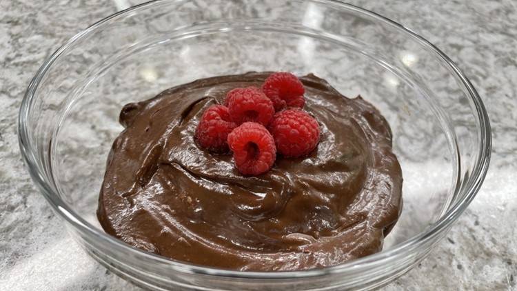 Try some delicious Choclaty Avocado Pudding!