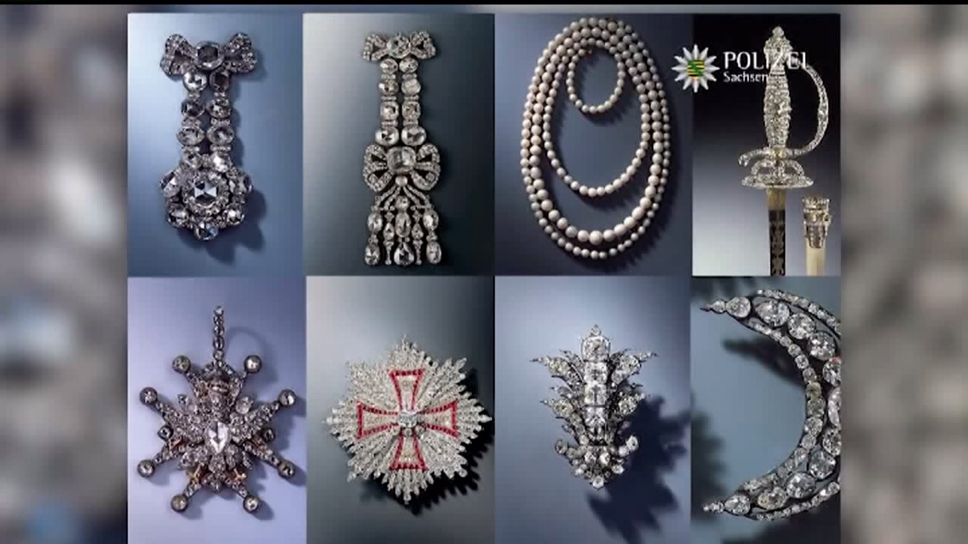 Thieves steal `priceless` jewel sets from Dresden museum