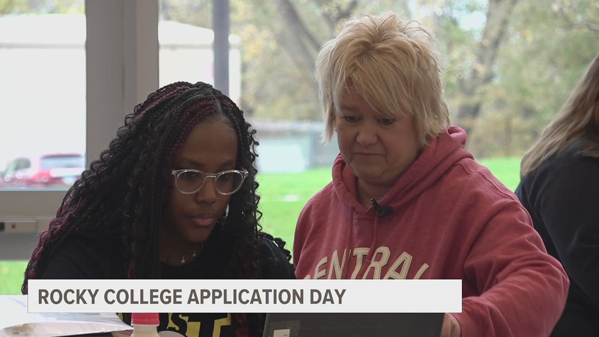 Many students filled out the Common Application, which can be be used to apply to over 500 colleges.