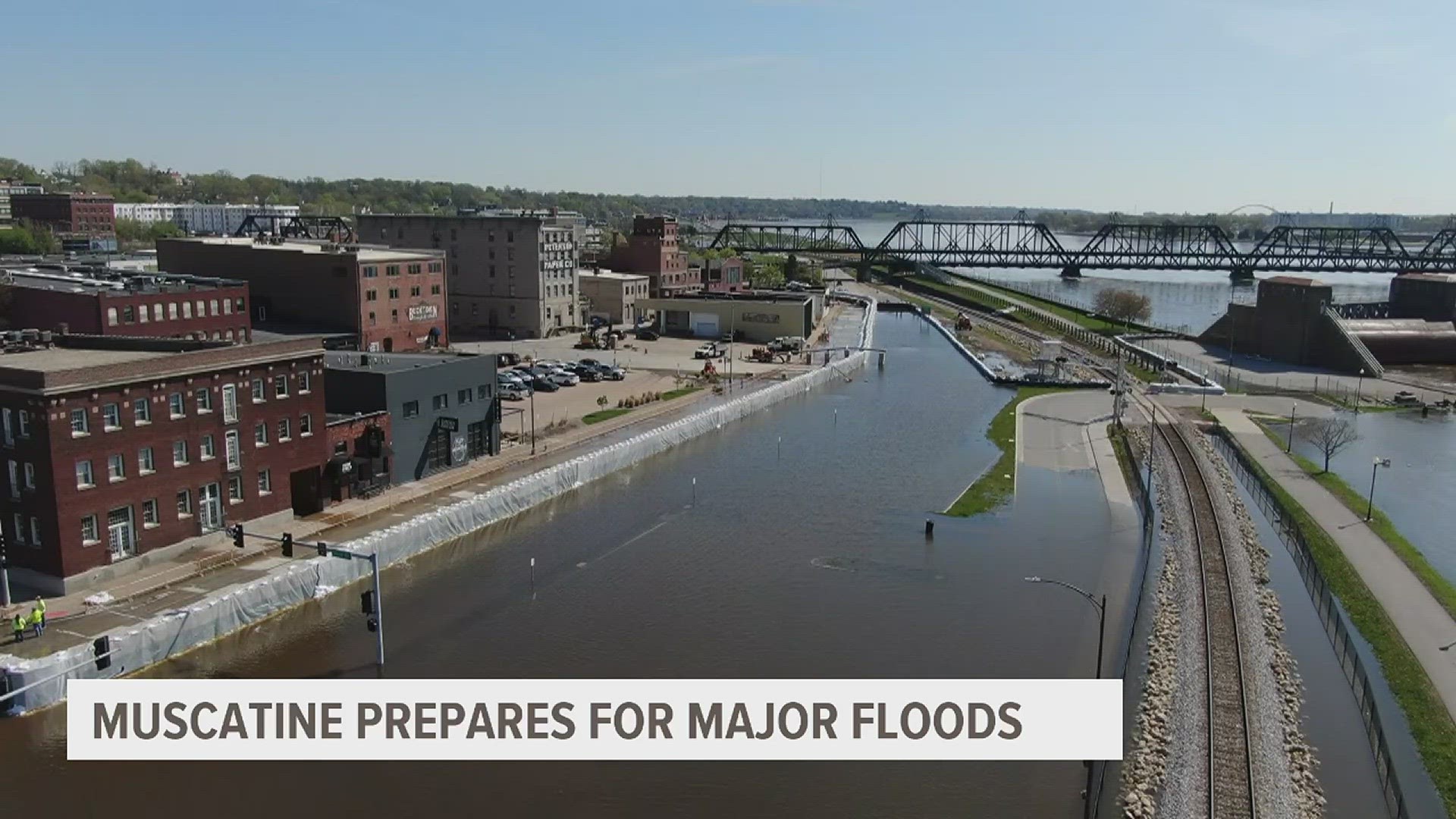 Towns around the Quad Cities region, from Davenport to Muscatine, are getting ready for the flood crest.