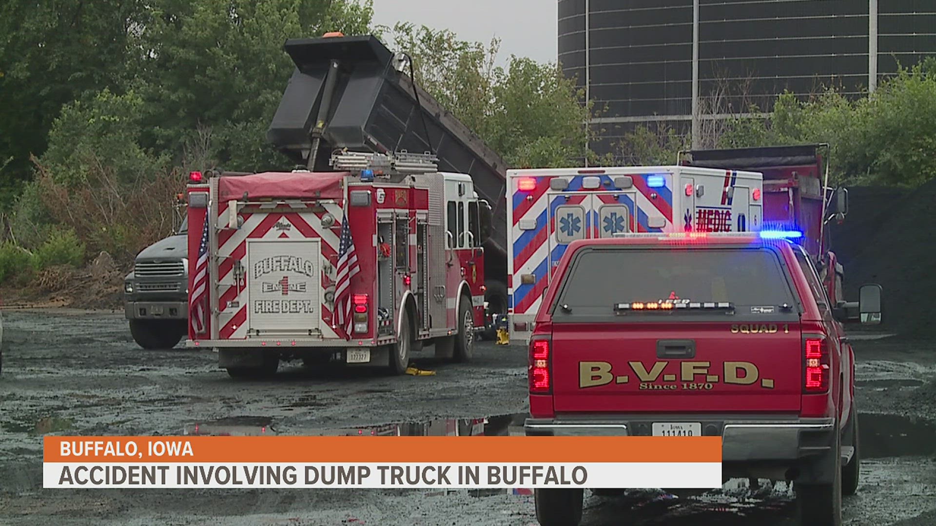 News 8 is still waiting for more information on the incident at the CHS Davenport Terminal in Buffalo.