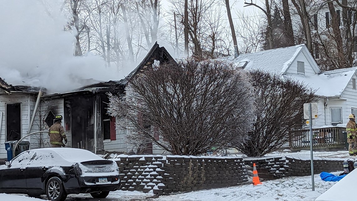 Home destroyed in Muscatine fire
