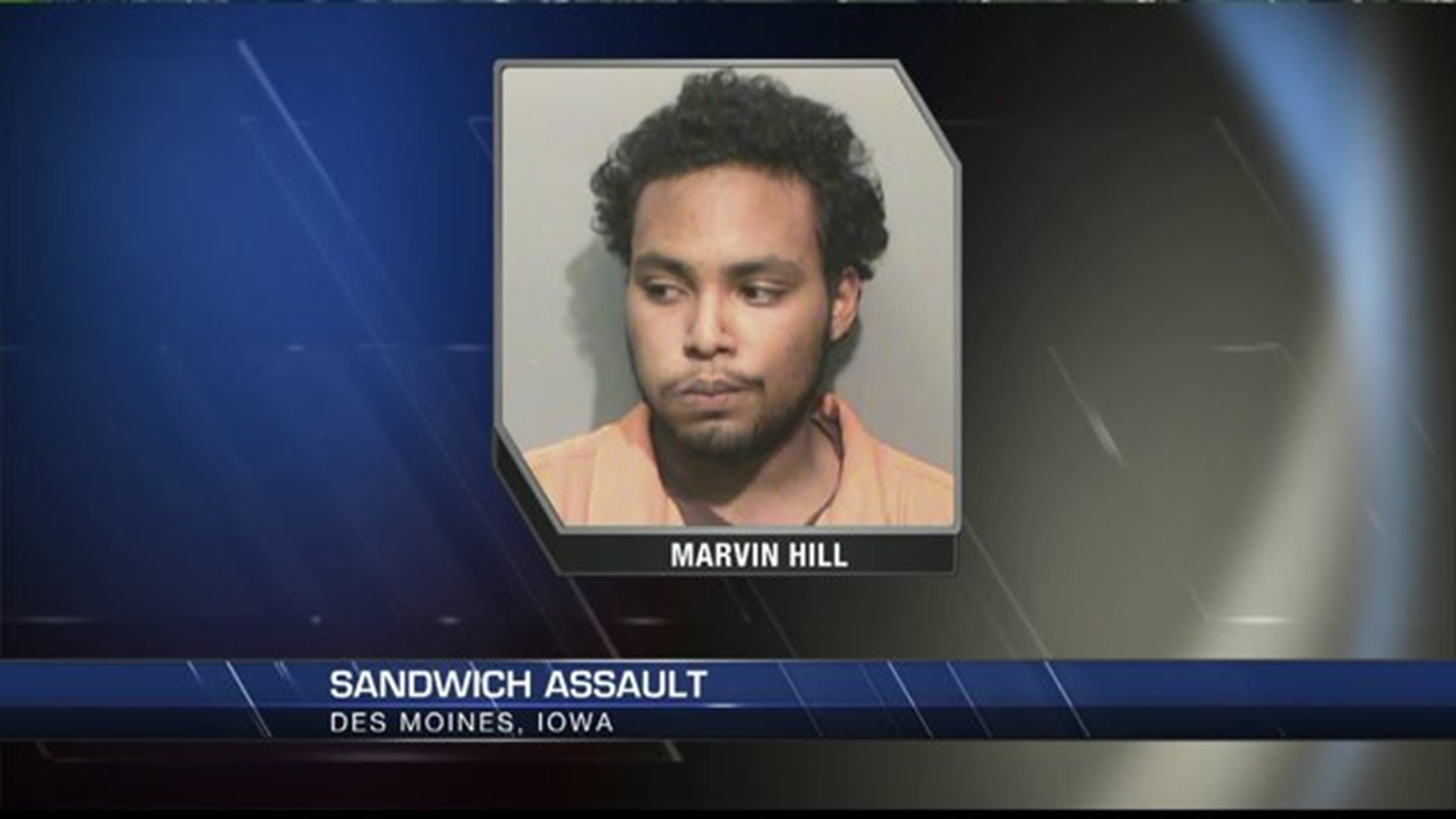 Iowa man accused of using sandwich as a weapon