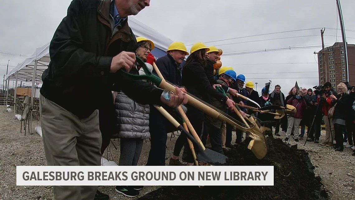 City of Galesburg's new 21M library