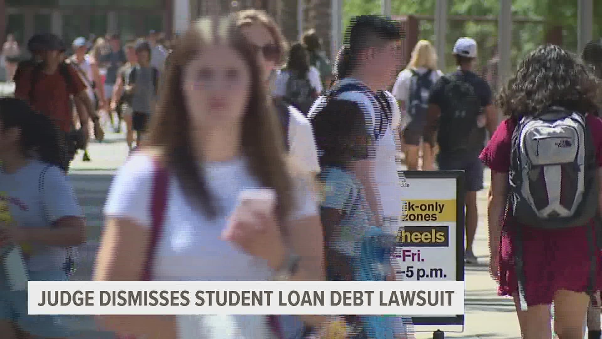 Nebraska, Missouri, Arkansas, Iowa, Kansas and South Carolina sought to block the Biden administration's plan to forgive student loan debt for millions of Americans.