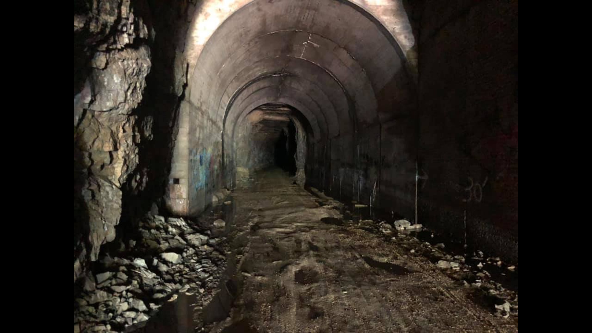 How brave are you? This old train tunnel in Southern Wisconsin is open