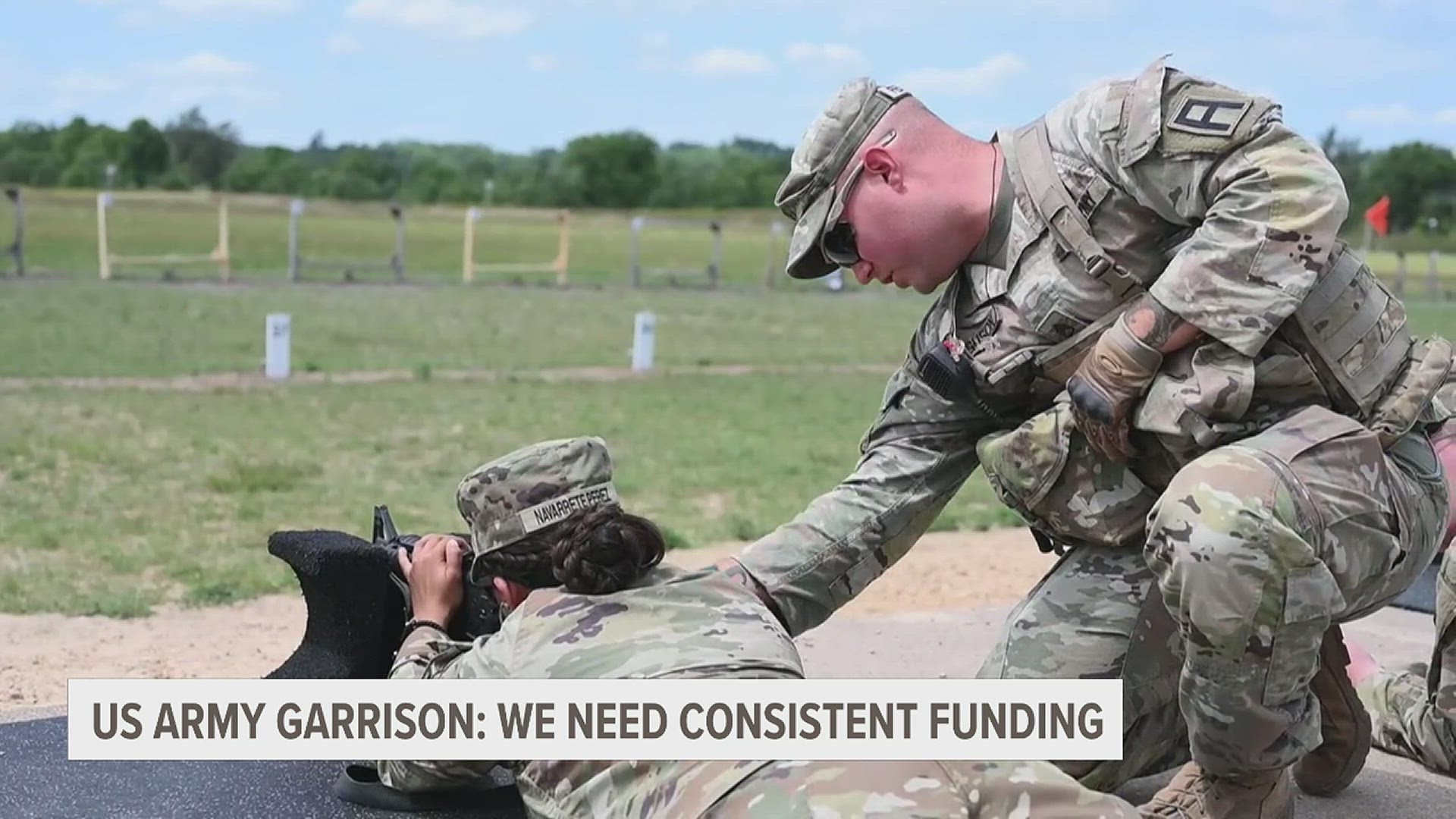 The statement said that more consistent and predictable funding is needed "to responsibly manage the resources allocated to equip and sustain soldiers."