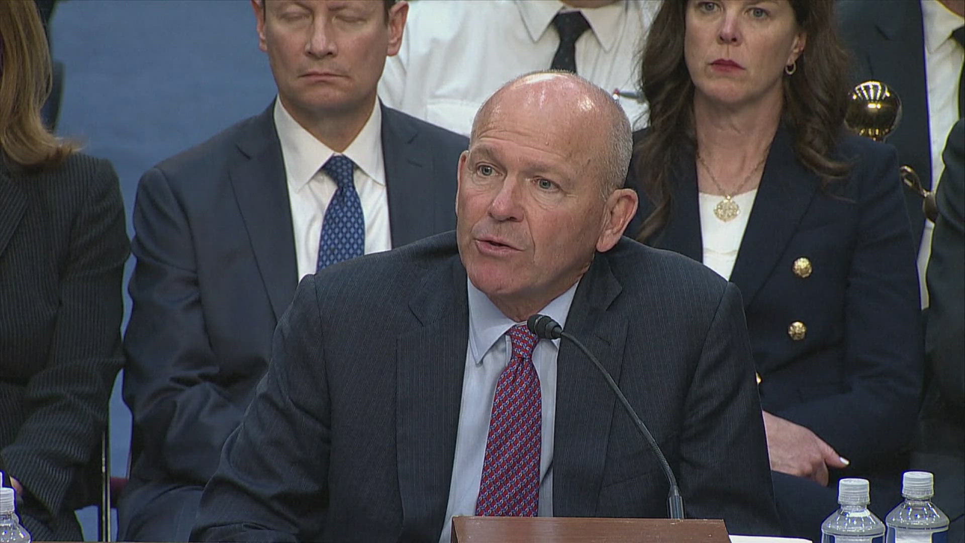 Dave Calhoun insisted that Boeing manufacturing facilities are making changes to their assembly processes. Calhoun is also accused of firing workers for retaliation.