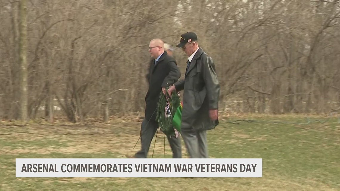 Arsenal commemorates Vietnam War Veteran's Day