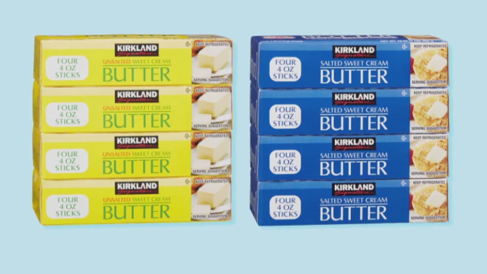 The company said in a statement these packages of butter are missing a line on the package that alerts consumers that the product contains dairy.