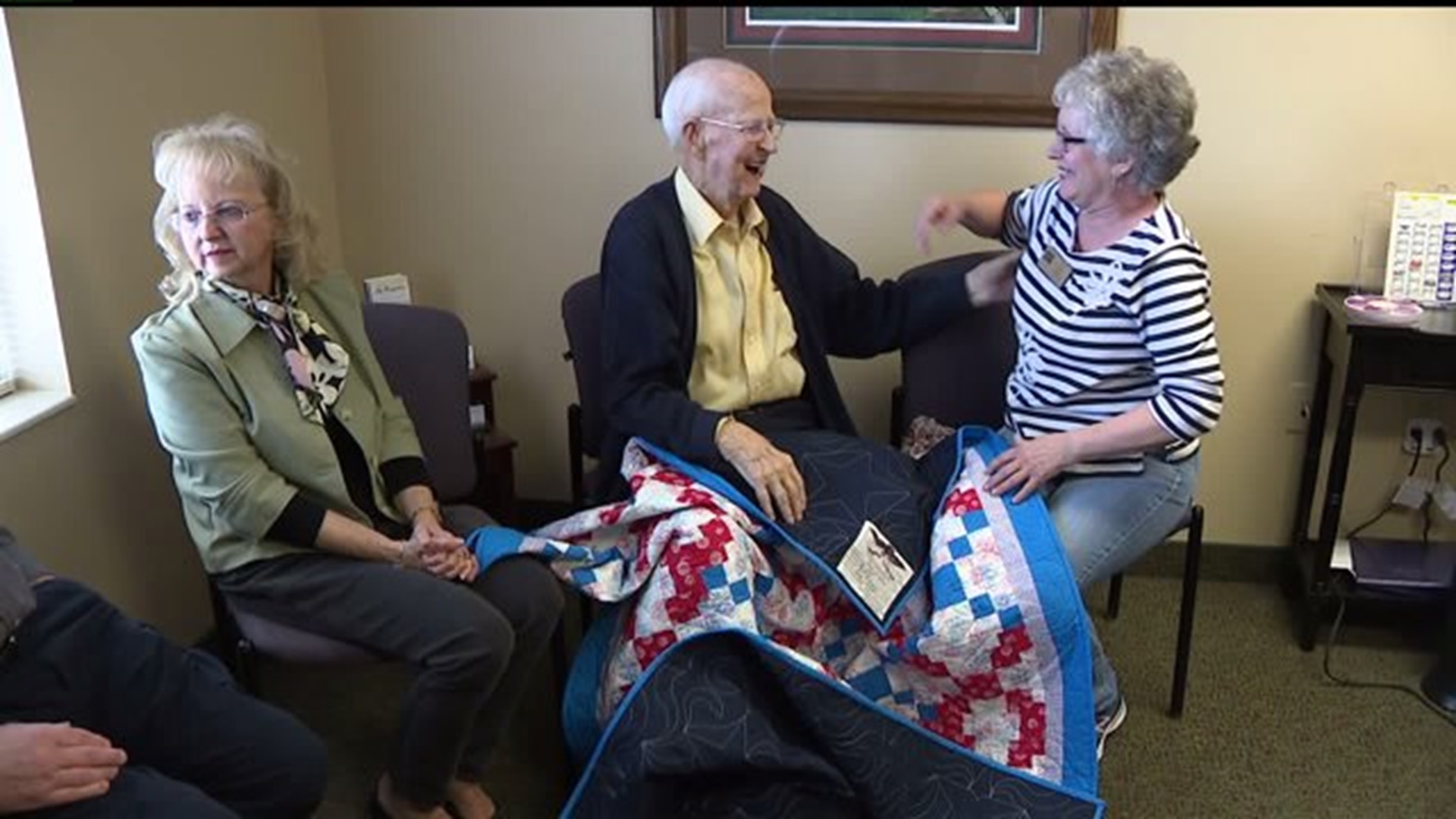 Local vet honored with Quilt of Valor