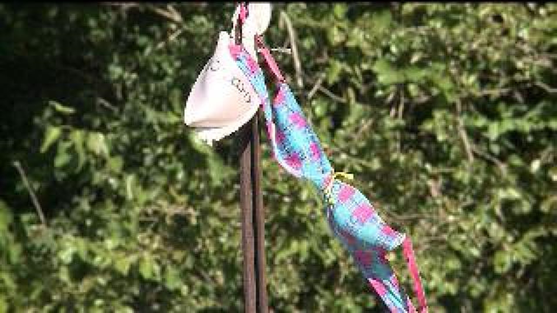Loved ones hang unusual decoration to raise cancer awareness