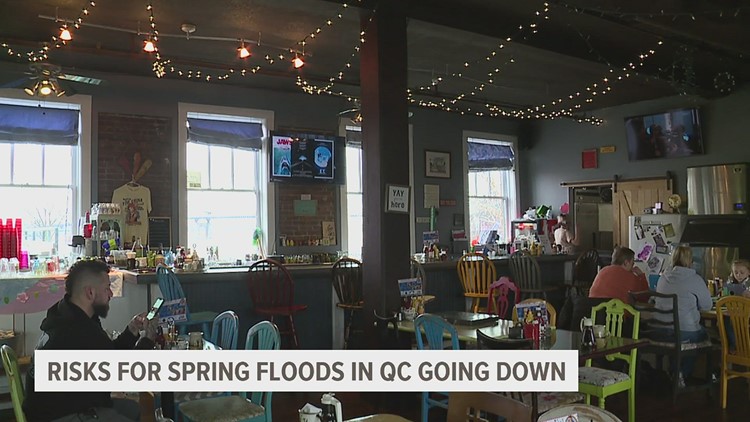 How businesses are preparing for potential spring flooding in the Quad Cities