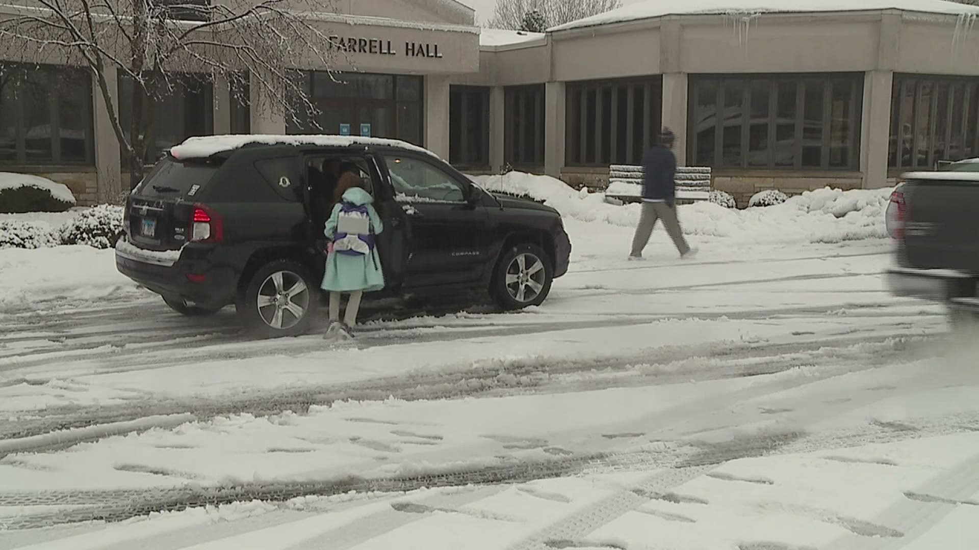 Whether it's a remote learning day, a half-day or otherwise, school leaders face tough decisions on how to hold school during severe weather.