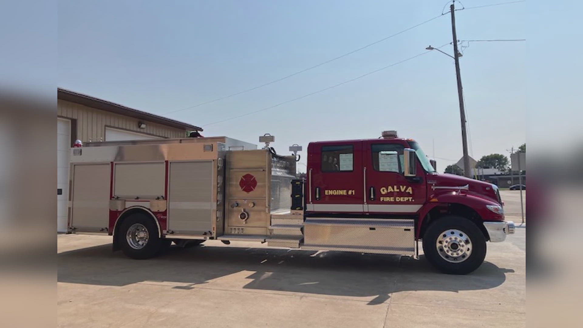 The engine replaces a 25-year-old truck. The department still accepts donations to help pay for the new truck and will host a hog roast on Aug. 16.