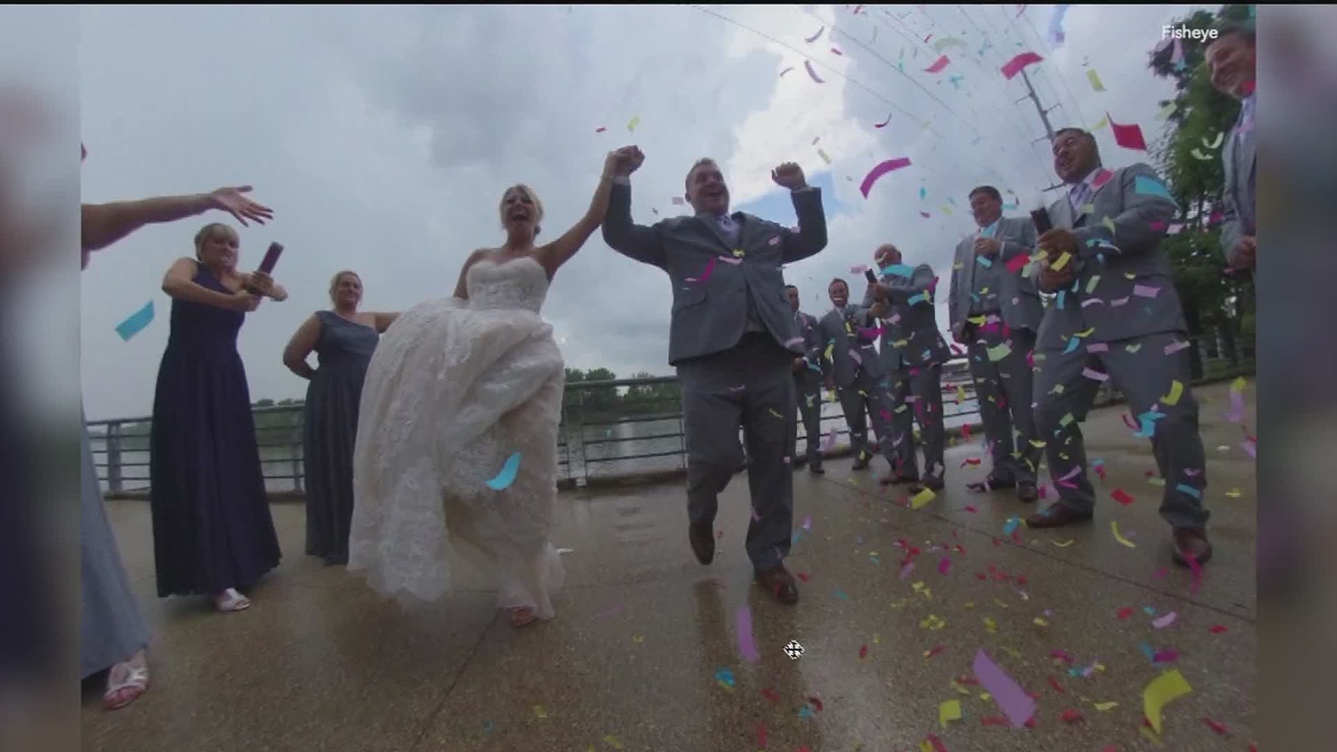 The owner is pioneering the use of 360 photography and videography for weddings.