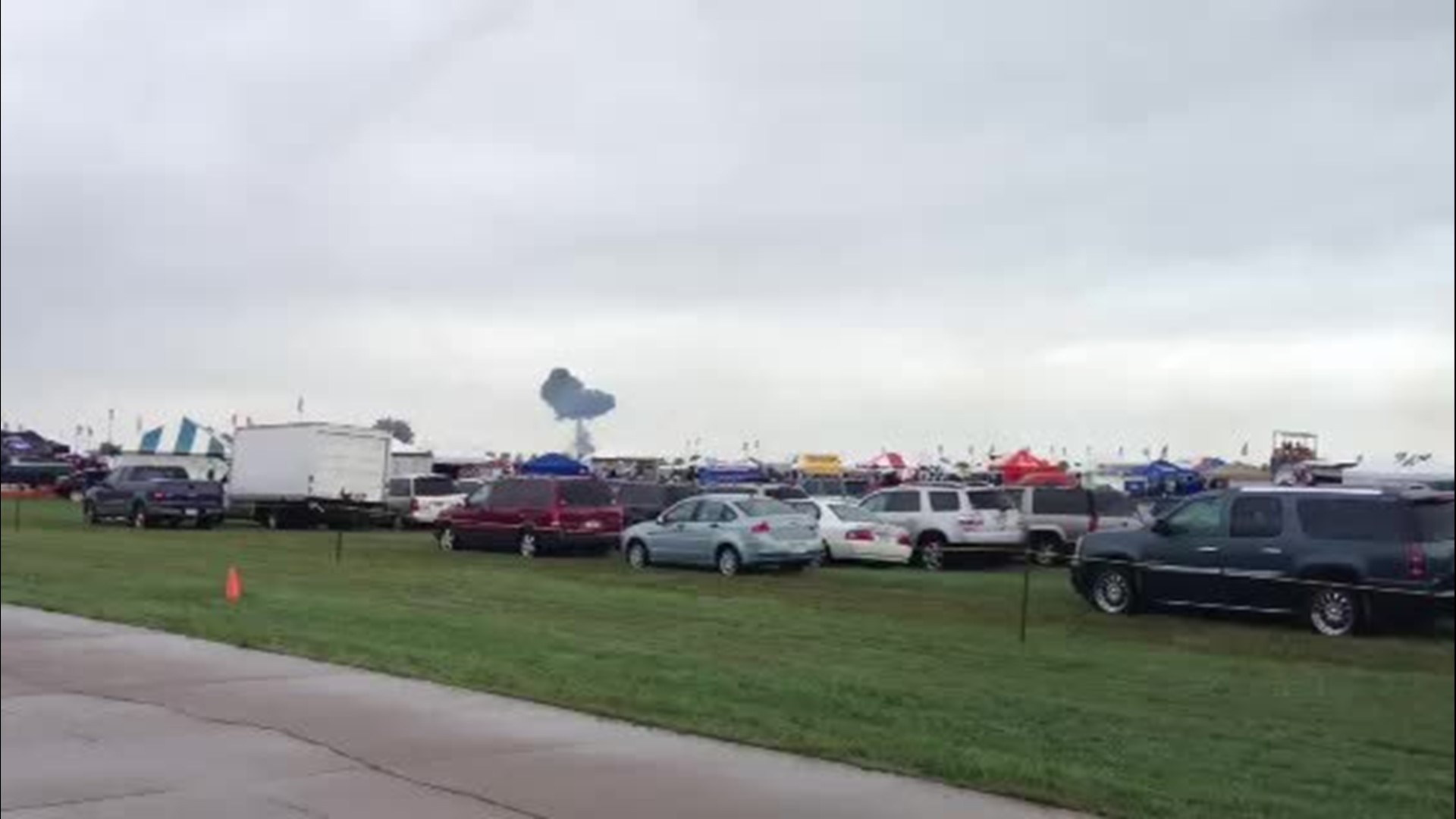 Video from Quad City Air Show Crash from WQAD Viewer T.H.
