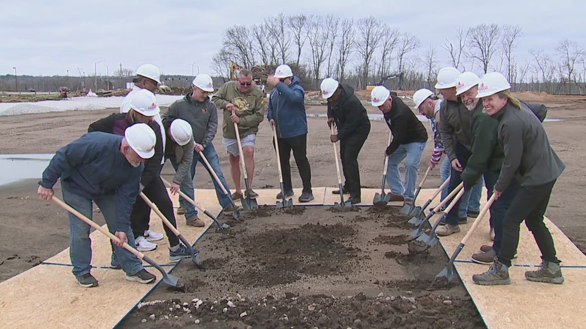 wqad.com - Maddie Franz - Construction underway for dispensary and truck stop in Rock Island