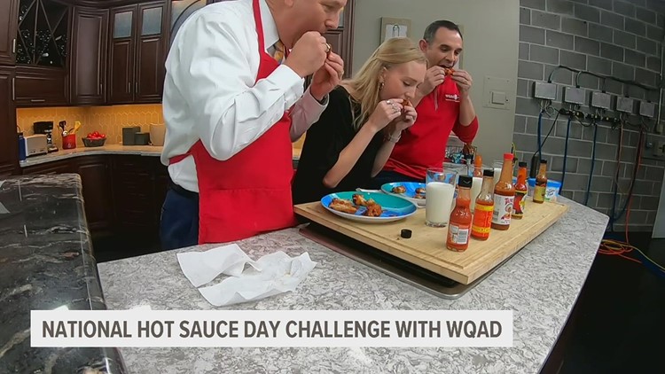 WQAD celebrates National Hot Sauce Day the only way we know how to — with a competition