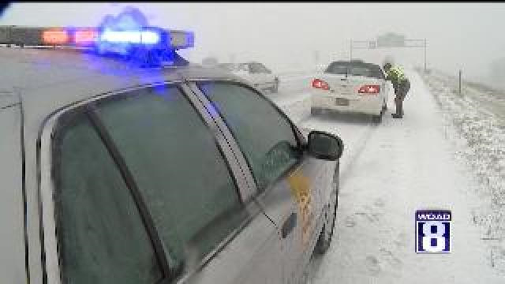 Iowa State Patrol rescues motorists during blizzard