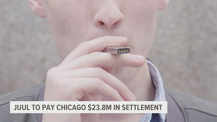Juul will pay Chicago $23.8 million in settlement