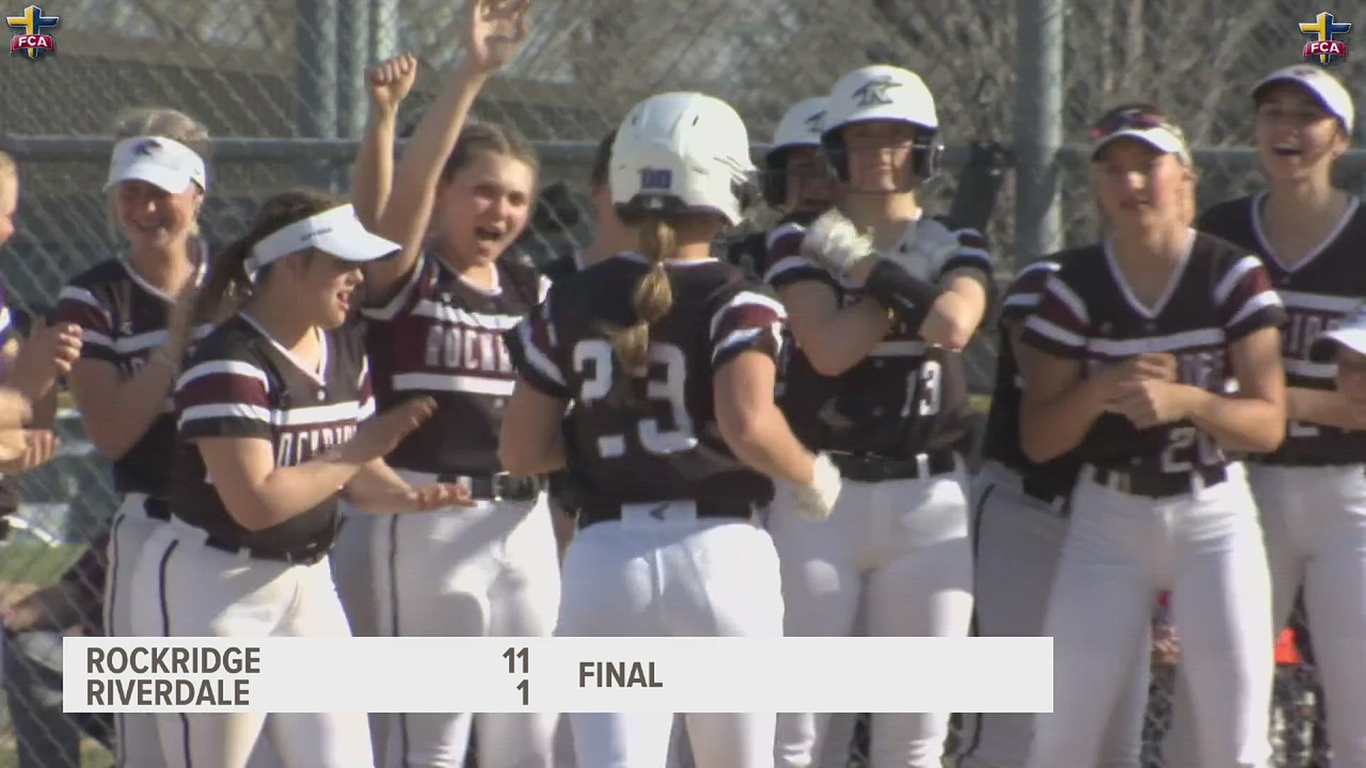 Rockridge and Geneseo softball both picked up conference wins on Tuesday night.