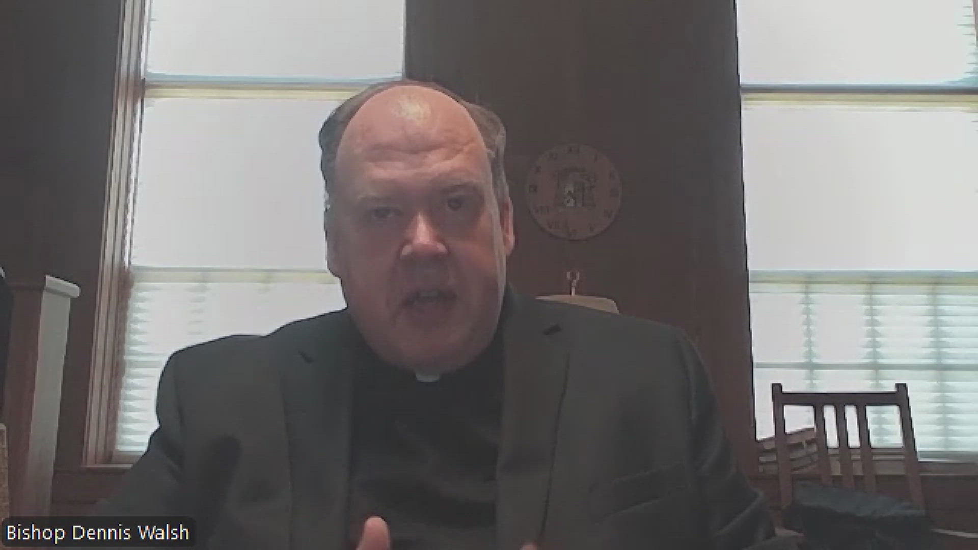 Bishop Dennis Walsh remembers Pope Leo XIV, a cardinal at the time of their meeting, as a "gentle" and "quiet" man.